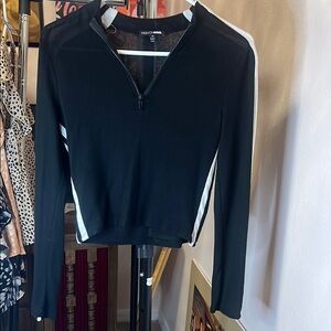 Fashion Nova Black and White Women's Top